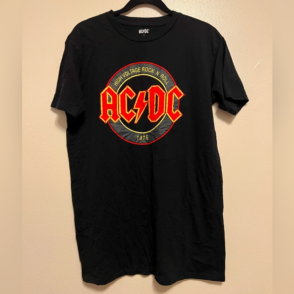 Women’s AC/DC Shirt Dress